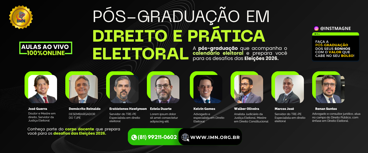 Pós-graduação em Direito e Prática Eleitoral