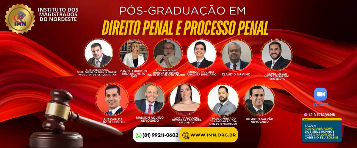 Pós-Graduação em Direito Penal e Processo Penal - 16ª Turma