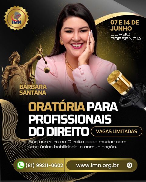 Curso de Oratória para Profissionais do Direito