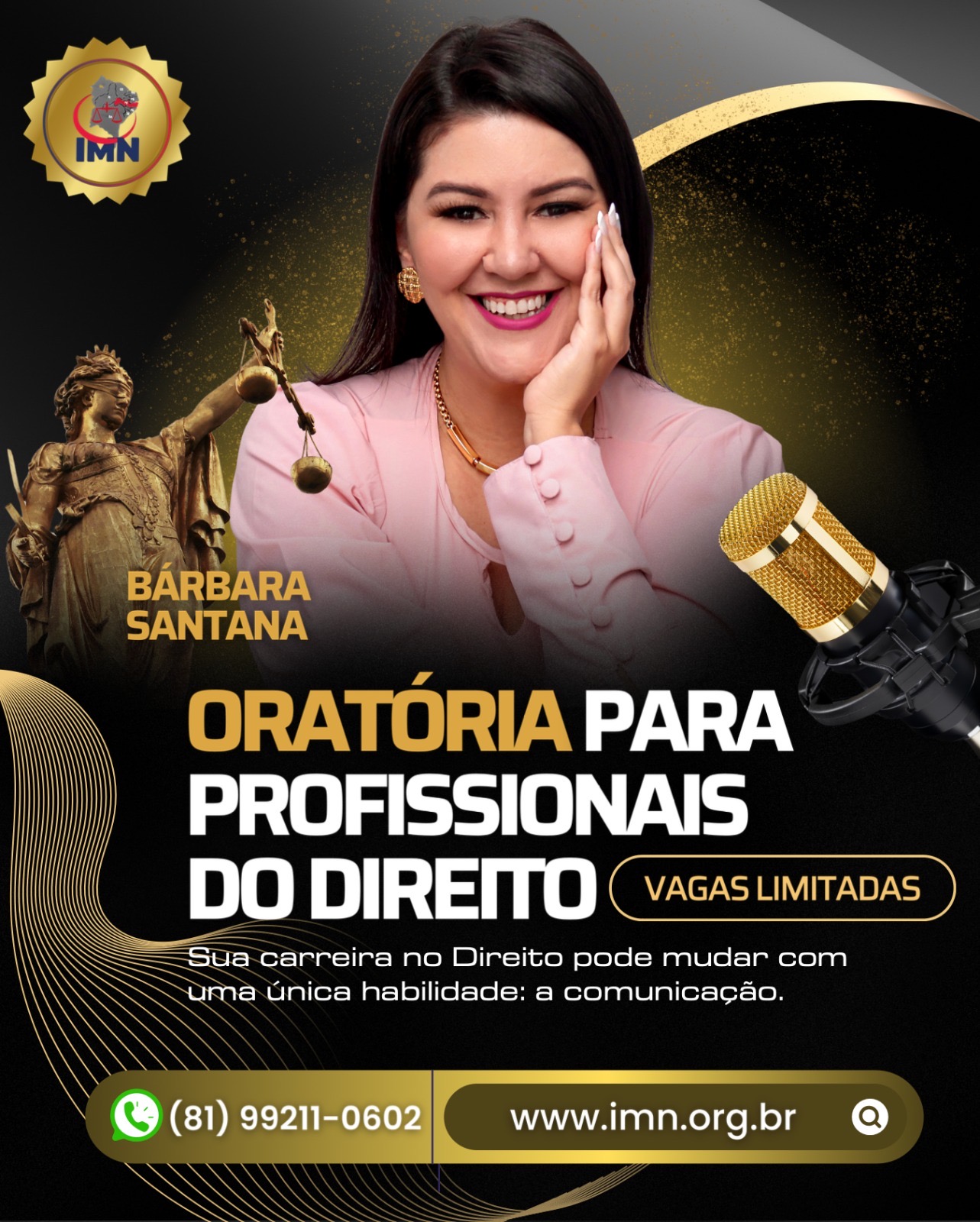 Curso de Oratória para Profissionais do Direito