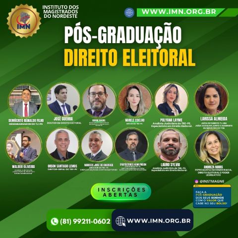 Pós-Graduação em Direito e Prática Eleitoral (2ª Turma)