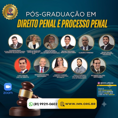Pós-Graduação em Direito Penal e Processo Penal (17ª Turma)